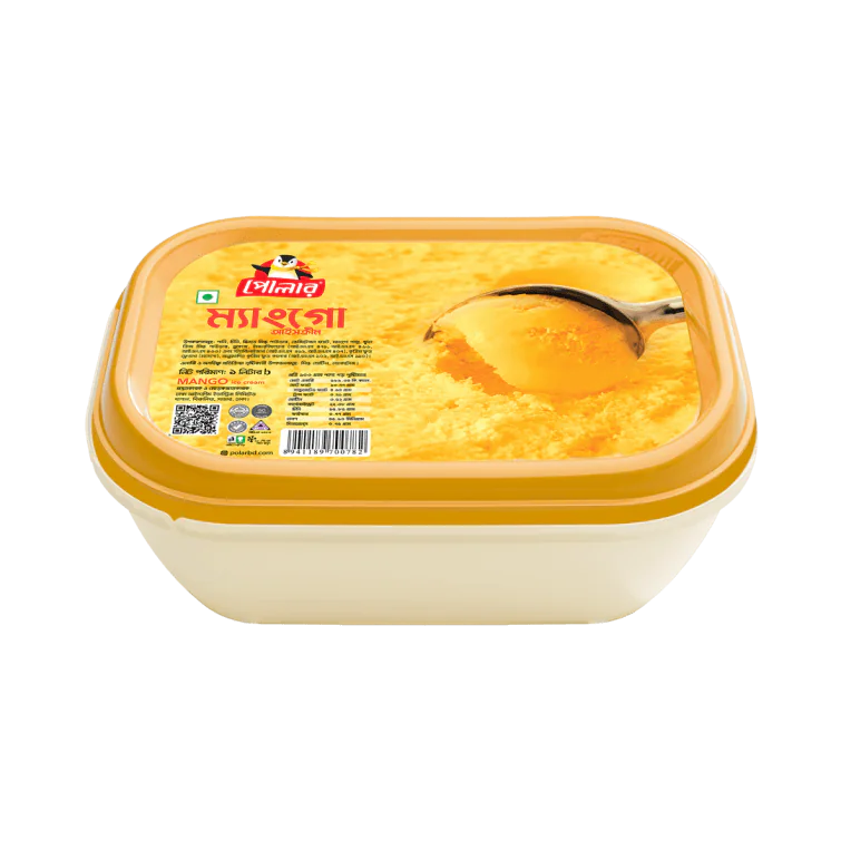 ম্যাংগো আইসক্রিম ১ লিটার