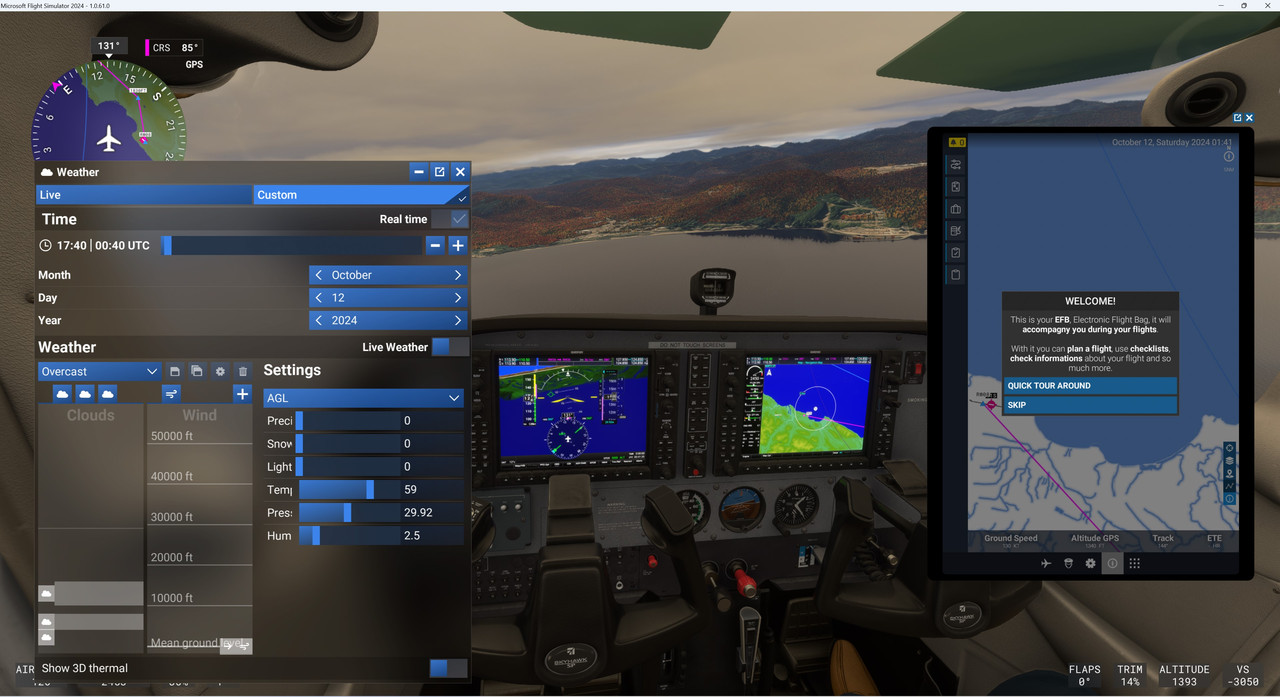 You have been selected to participate in the MSFS 2024 Alpha