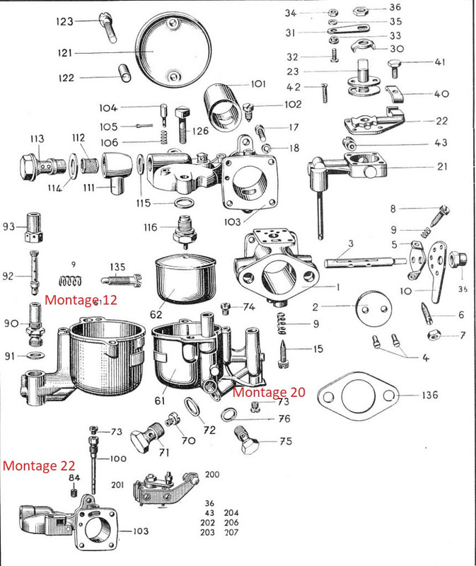 Solex 30 horizontal
