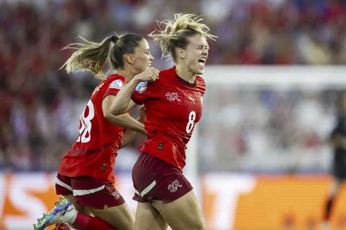Nữ Thụy Sĩ vs Nữ Iceland, 02h00 ngày 07/07