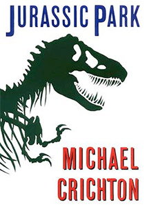 The cover for Jurassic Park