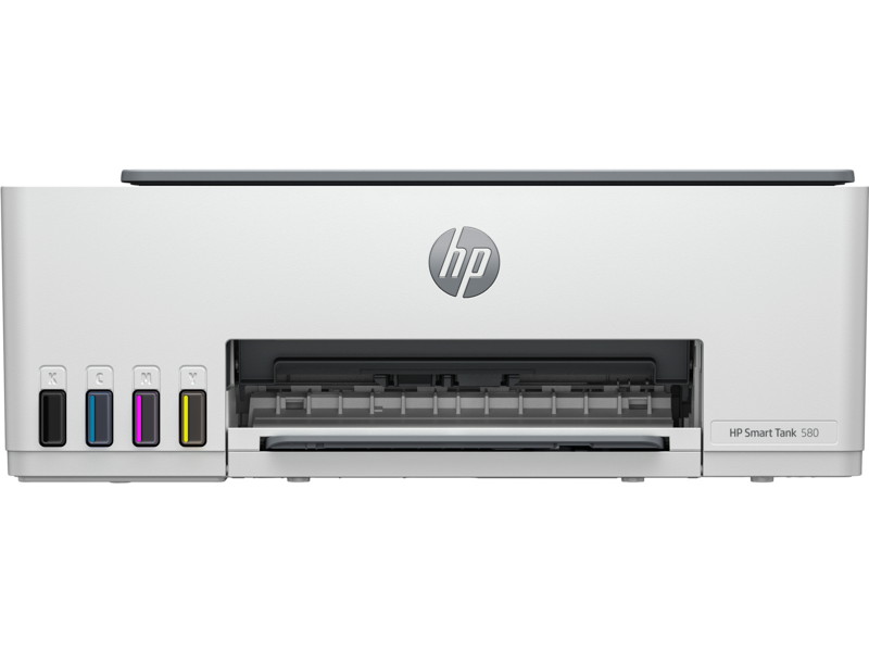 Una persona utilizando la aplicación HP Smart para imprimir desde su smartphone.