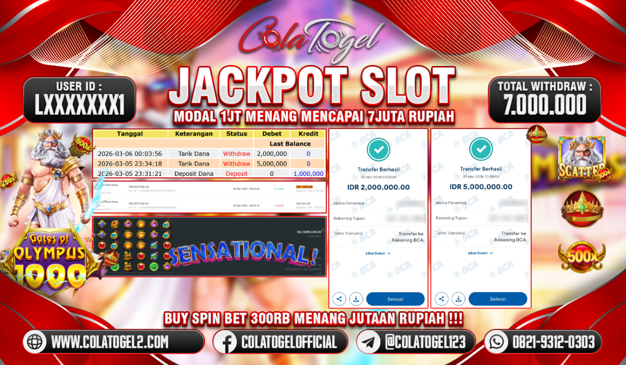 JACKPOT SLOT GACORR!!