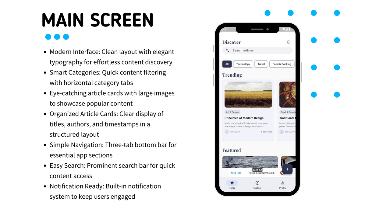 BlogBoost Pro - Flutter Blog & CMS with PHP Backend - 2