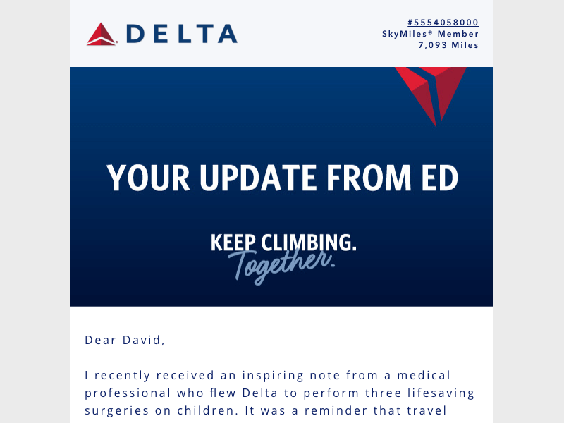 delta email