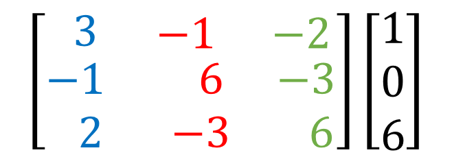 solving three equations sytem by cramer's rule