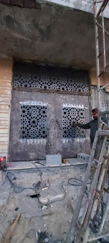 واجهات حديد زخرفية - فيلا النخيل