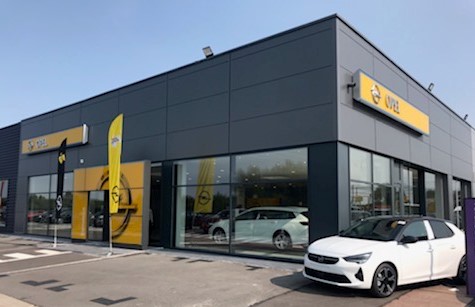 devanture Mary Automobiles Berck Opel