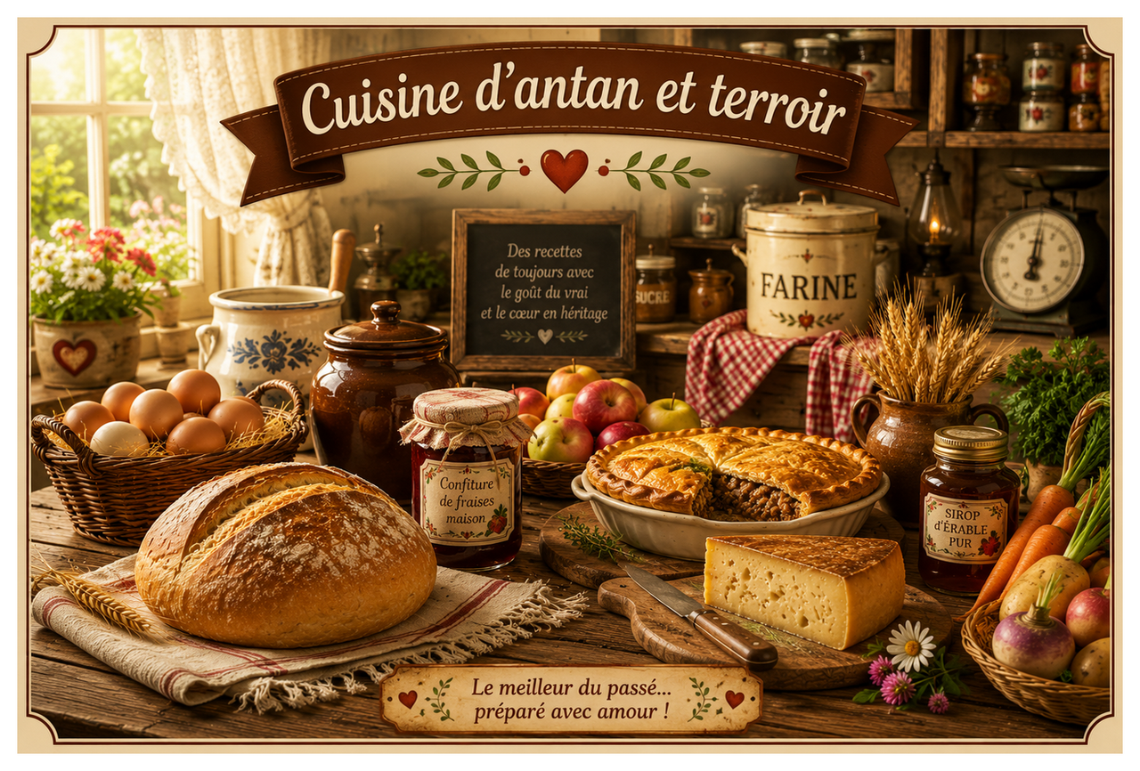  CUISINE D'ANTAN ET TERROIR  -