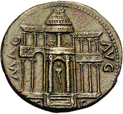 Glosario de monedas romanas. MACELLUM MAGNUM. 3
