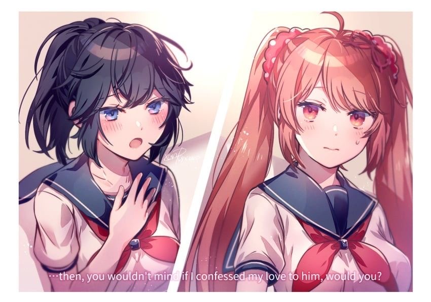 ayano = yu | osana = miya