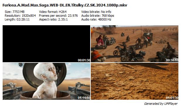 Furiosa: Sága Šíleného Maxe / Furiosa: A Mad Max Saga (2024)