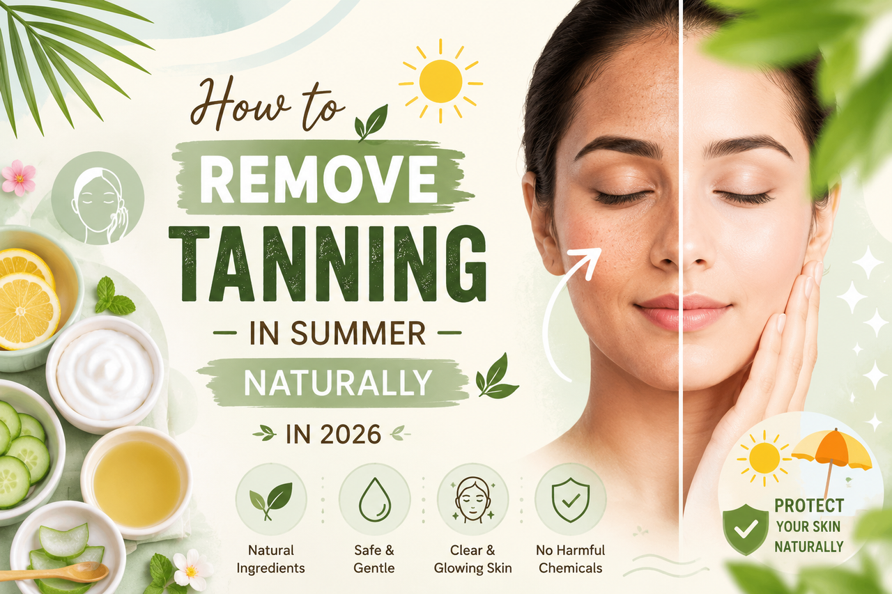 How to remove tanning in summer naturally at home in 2026