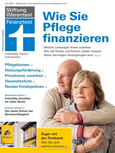 Stiftung Warentest Finanztest Juni No 06 2024