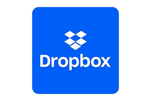 لوگوی Dropbox.com مرتبط با ذخیره‌سازی ابری