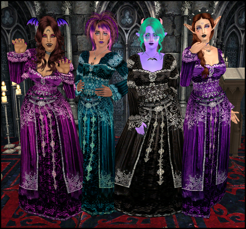 Vampire gowns preview 2