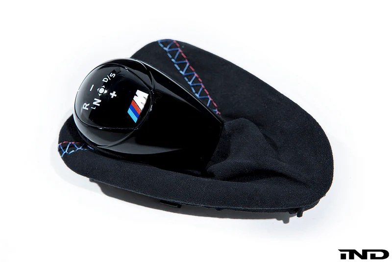 ind tri color alacantra dct shift knob gloss black 2