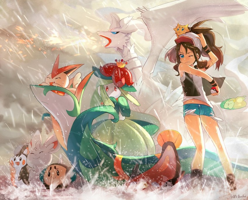 hilda-emolga-reshiram-serperior-lilligan