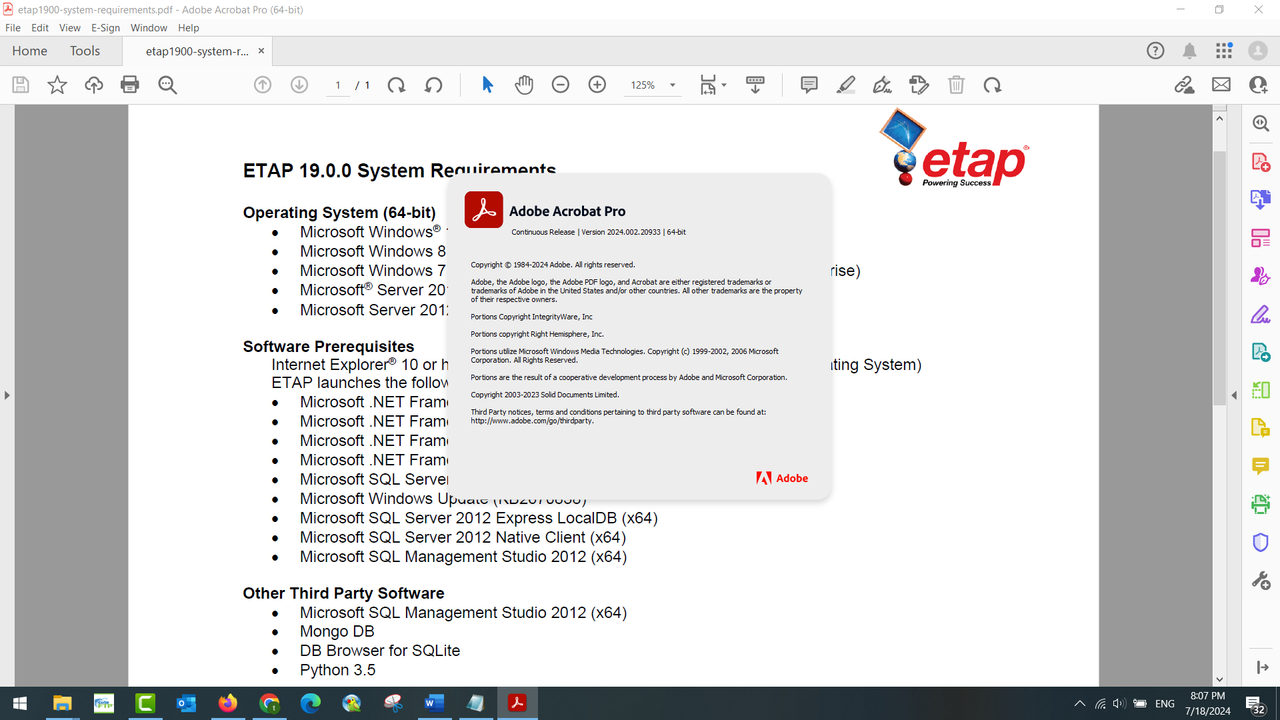 Working with Adobe Acrobat Pro 24.002.20933 full
