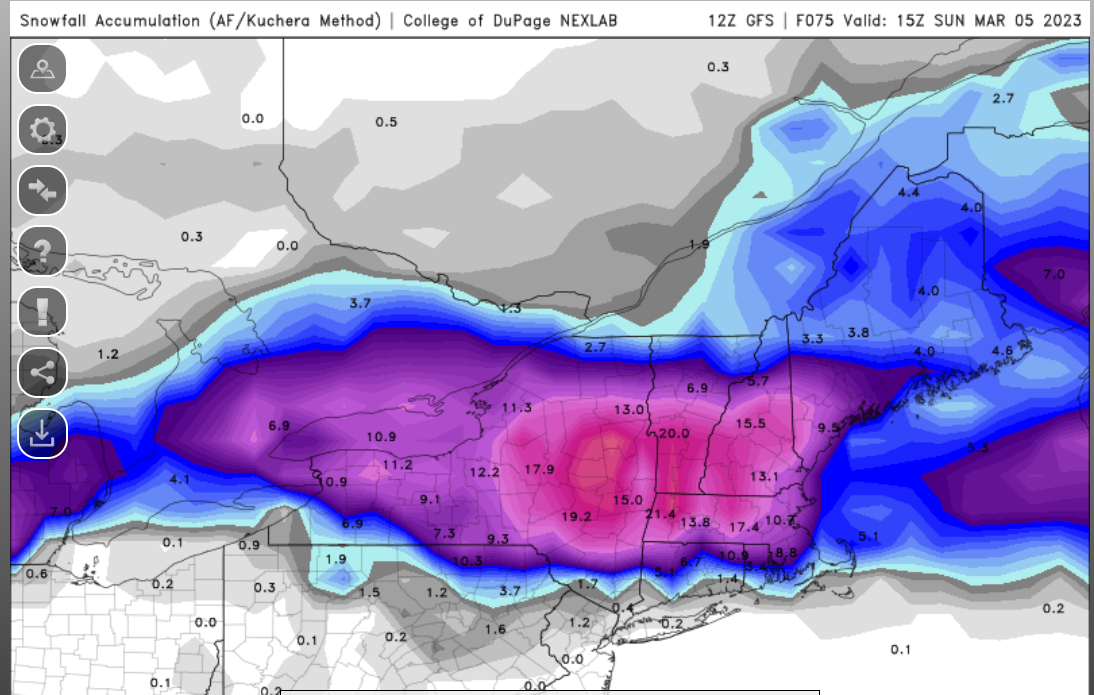 March Obs & Discussions Gfs