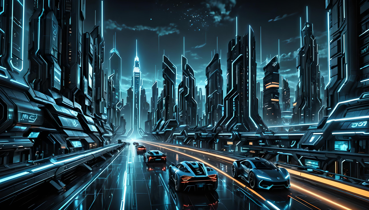Tron Legacy Motorway