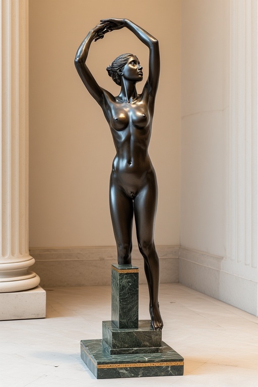 A-bronze-sculpture-depictierrrng-a