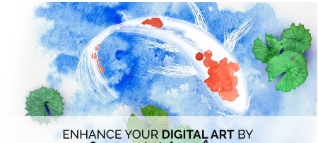 Enhance Your Digital Art by Introducing Watercolour