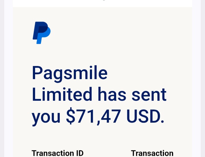 Proof of Payment