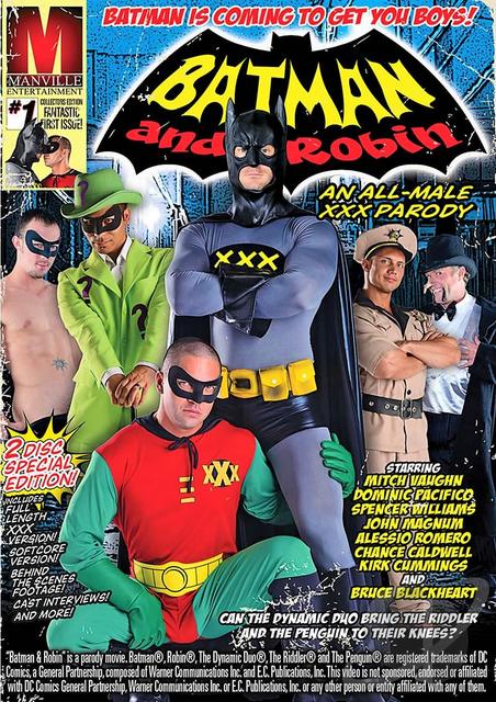 Batman and Robin: An All Male XXX Parody (Manville Entertainment)