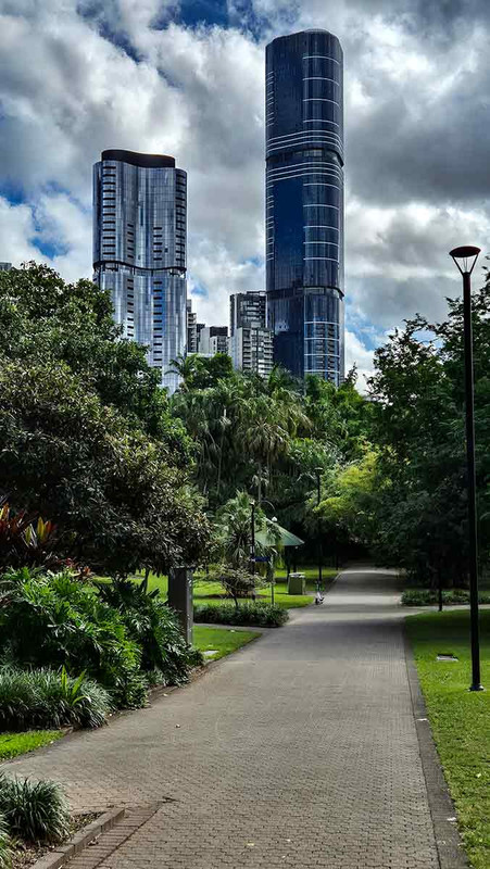 The Infinity Tower from the Gardens