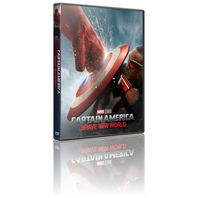Portada - Capitán América, Brave New World [DVD9 Full][Pal][Cast/Ing/Fra][Sub:Varios][Acción][2025]
