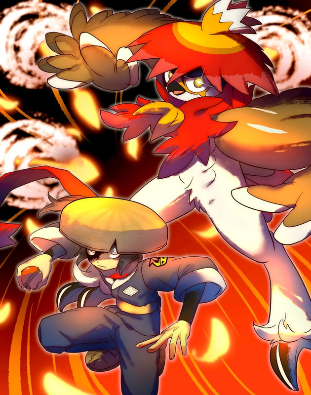 akari-and-hisuian-decidueye-pokemon-and-