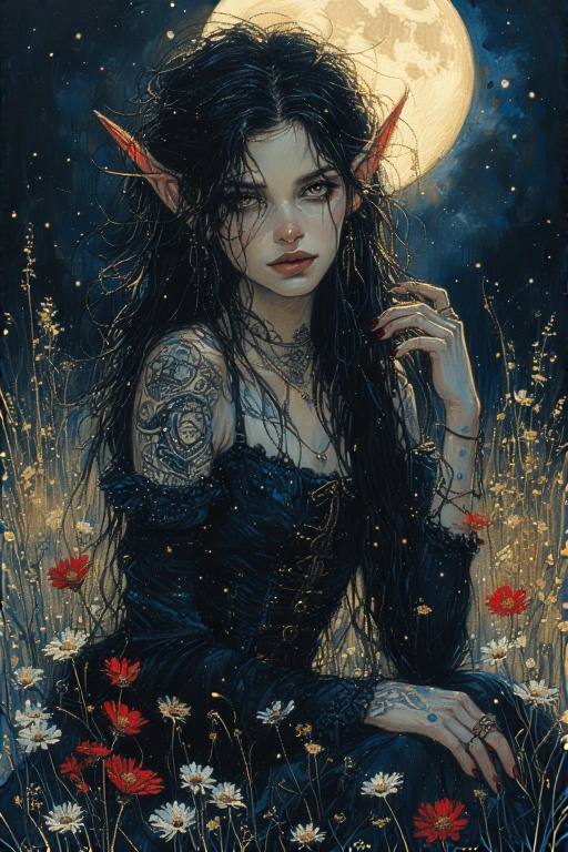 A-stunning-dark-elf-female-wit-14