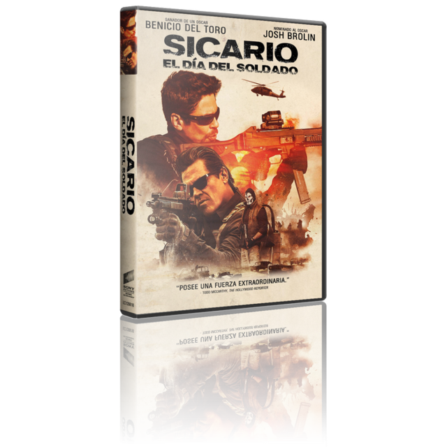 Portada - Sicario: El Día del Soldado [DVD9Full] [PAL] [Cast/Ing] [Sub:Varios] [2018] [Acción]