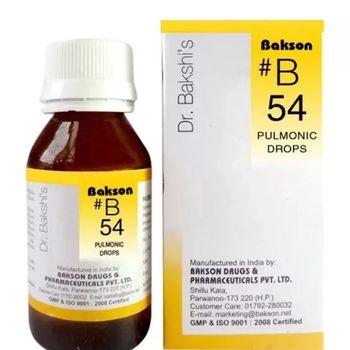 Bakson B54 Pulmonic Drops (30ml)