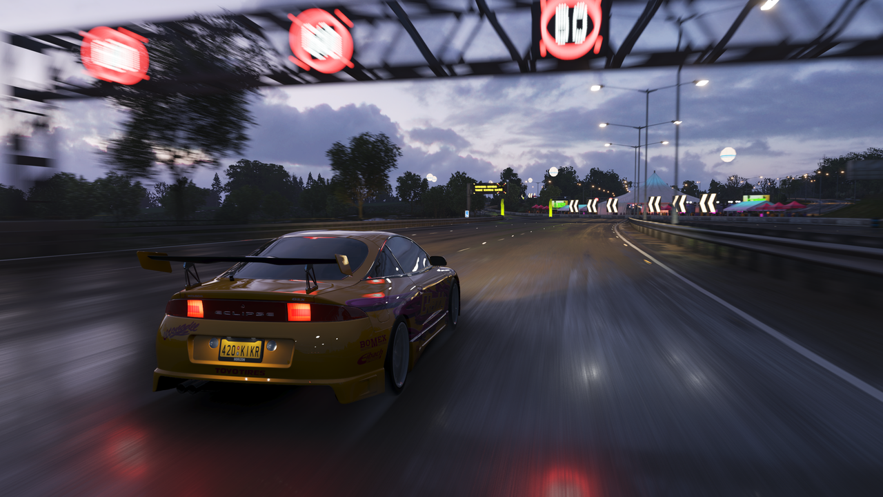 Mitsubishi Eclipse neons