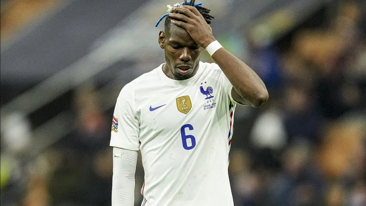 Paul Pogba se lesiona y queda fuera del Mundial Qatar 2022 