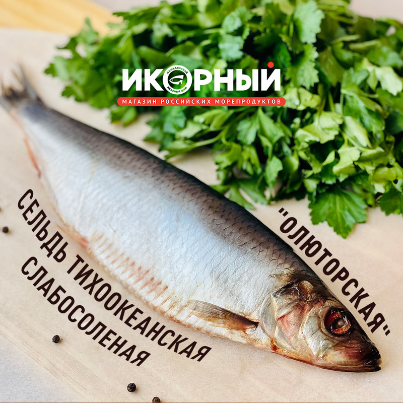 Продвижение рыбного магазина в Москве - сельдь