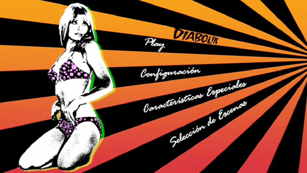 DANGER DIABOLIK MENU - Danger: Diabolik [1968] [Acción, fantástico] [DVD9] [PAL] [Leng. ESP/ITA/ENG] [Subt. Multi]