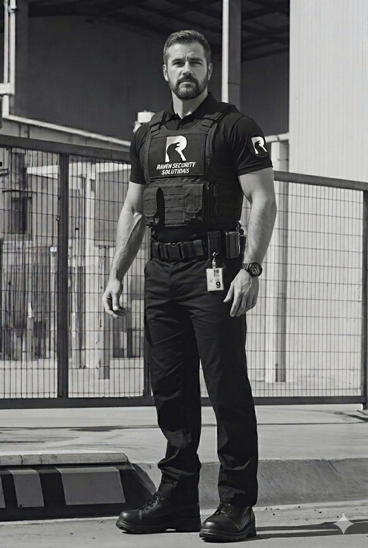 Close-up portrait of a woman with long dark hair and natural makeup standing outdoors near green plants.