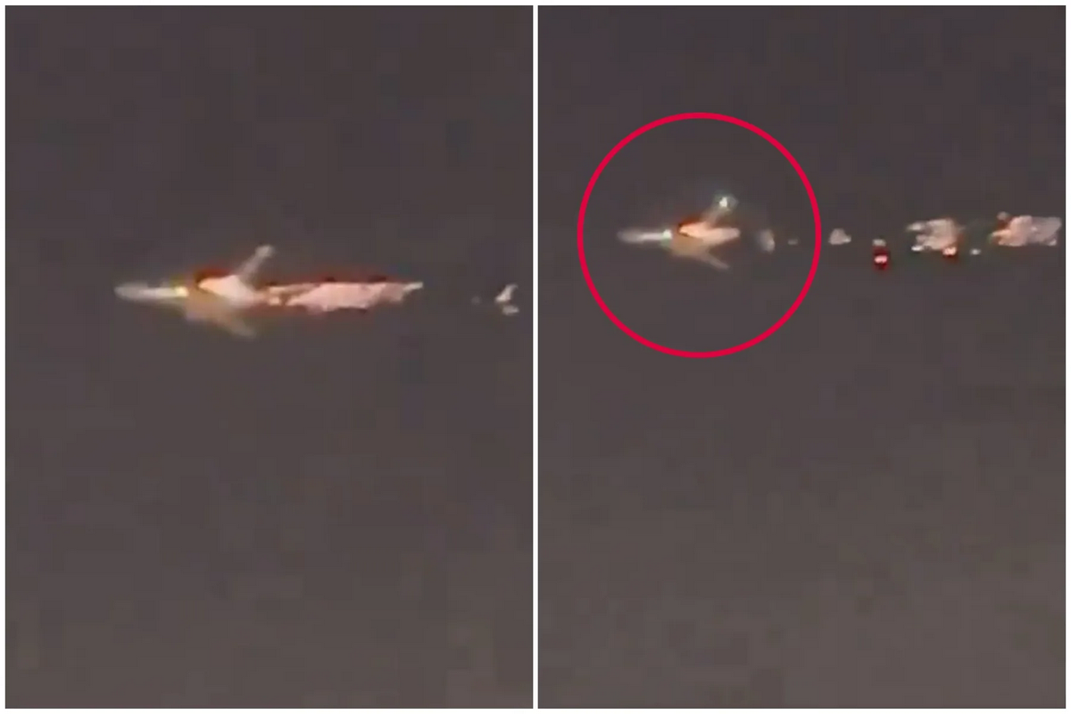 Avión se incendia en pleno vuelo y aterriza de emergencia en Miami (Video)
