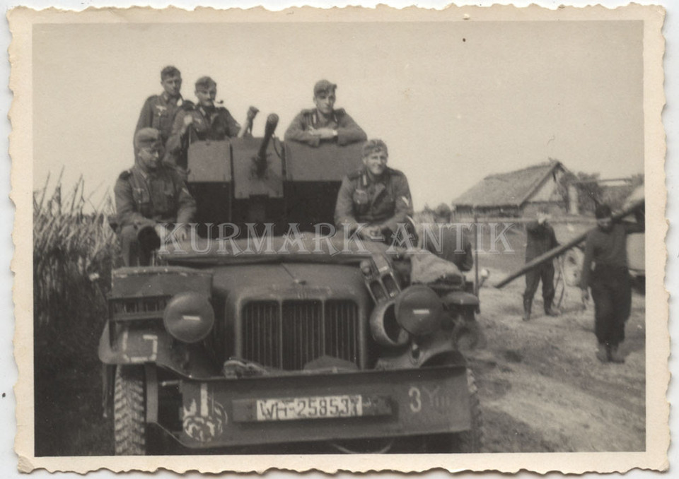 WH 25853X Russland Belarus Beresina 1944 Panzer Heeres