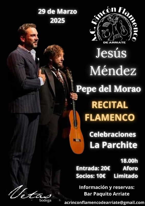 Recital Flamenco de Jesús Méndez y Pepe del Morao