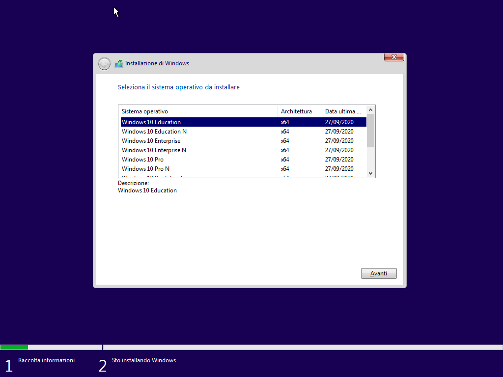 Microsoft Windows 10 Business Editions 20H2 MSDN (October 2020 Update) - ITA Microsoft Windows 10 Business Editions 20H2 MSDN (October 2020 Update) - ITA