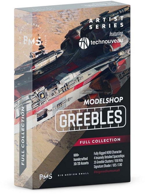 BigMediumSmall - Modelshop Greebles (update 08/2023)