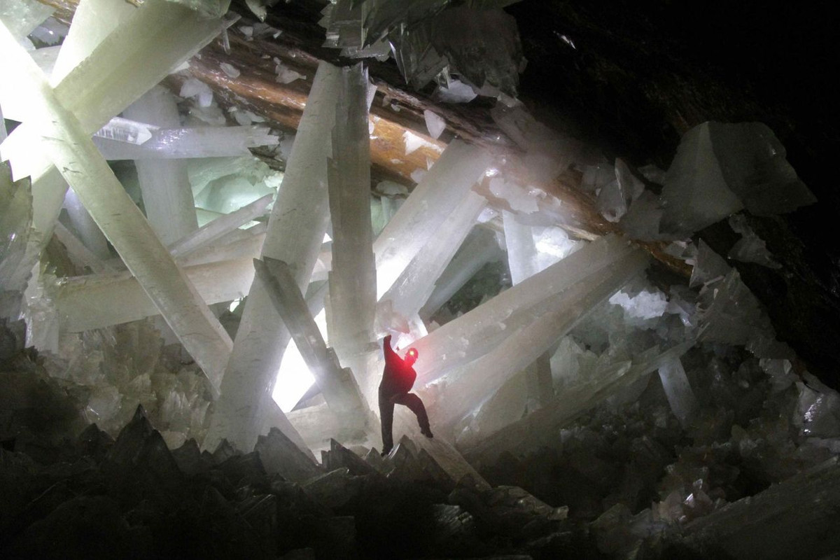 La caverna di cristalli più grande del mondo