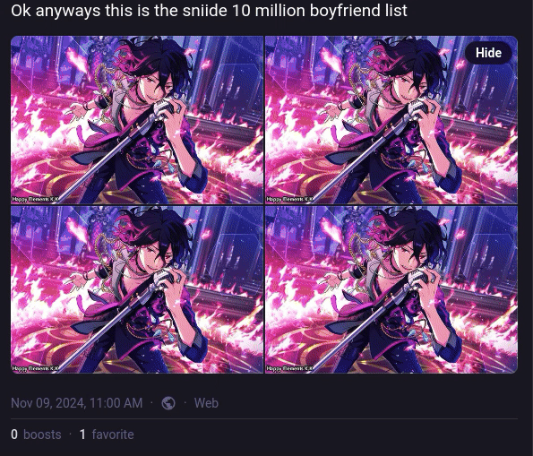 a