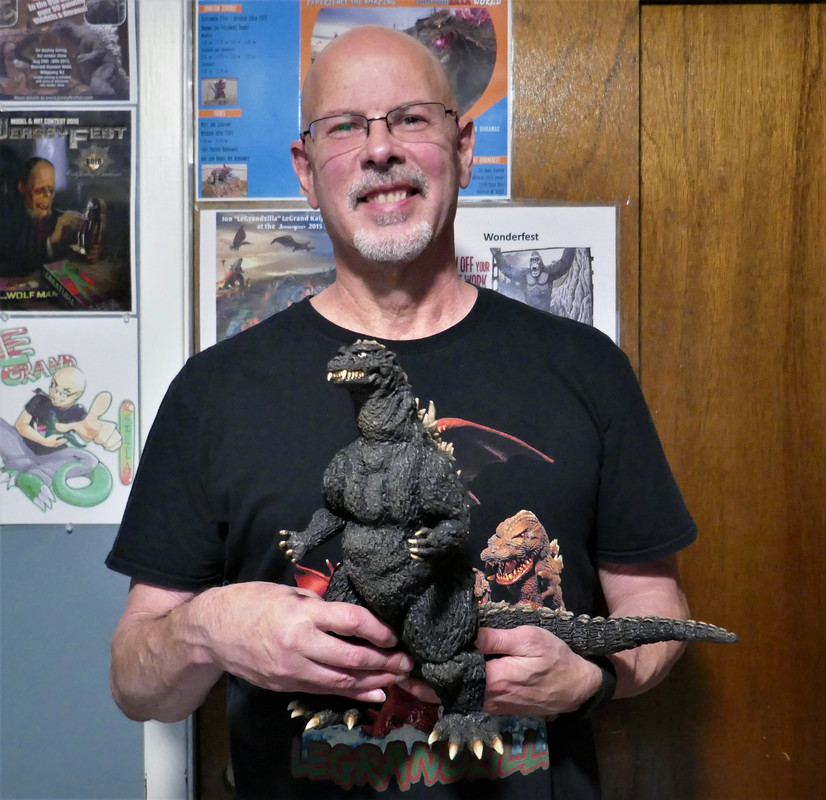 Gow Row Godzilla 55 Commission and Me 2