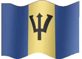 Animated Flag of Barbados (2)