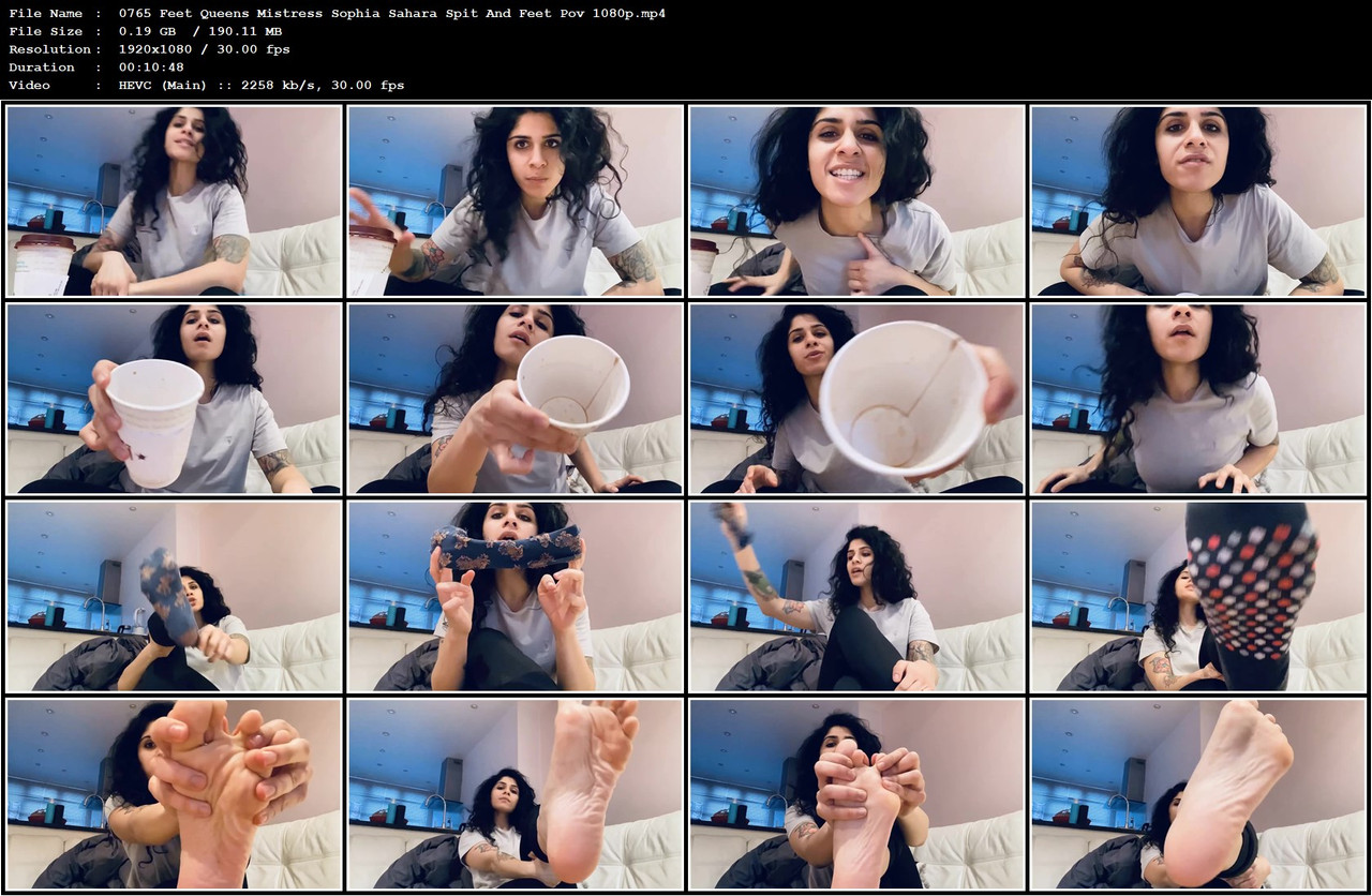 0765 Feet Queens Mistress Sophia Sahara Spit And Feet Pov 1080p mp4